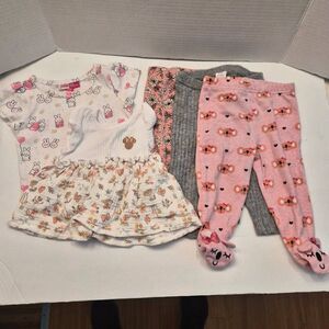 3/8 month Girls Disney, GAP, Koala Baby, Penelope Mack Summer Lightweight Cute